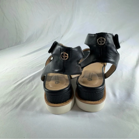 Giani Bernini Women's Constancia Memory Foam Ankle Strap Wedge Sandals NWOB - Picture 6 of 8